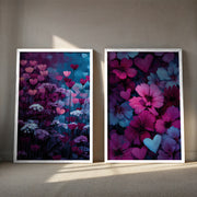 Velvet Garden | Set of 2 Floral Prints