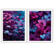 Velvet Garden | Set of 2 Floral Prints