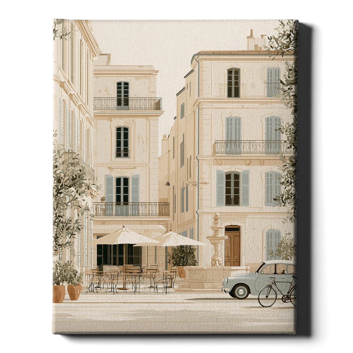 European Summer - Village Square