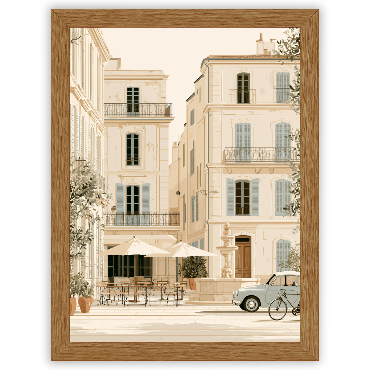 European Summer - Village Square