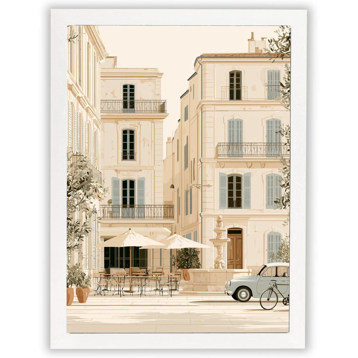 European Summer - Village Square