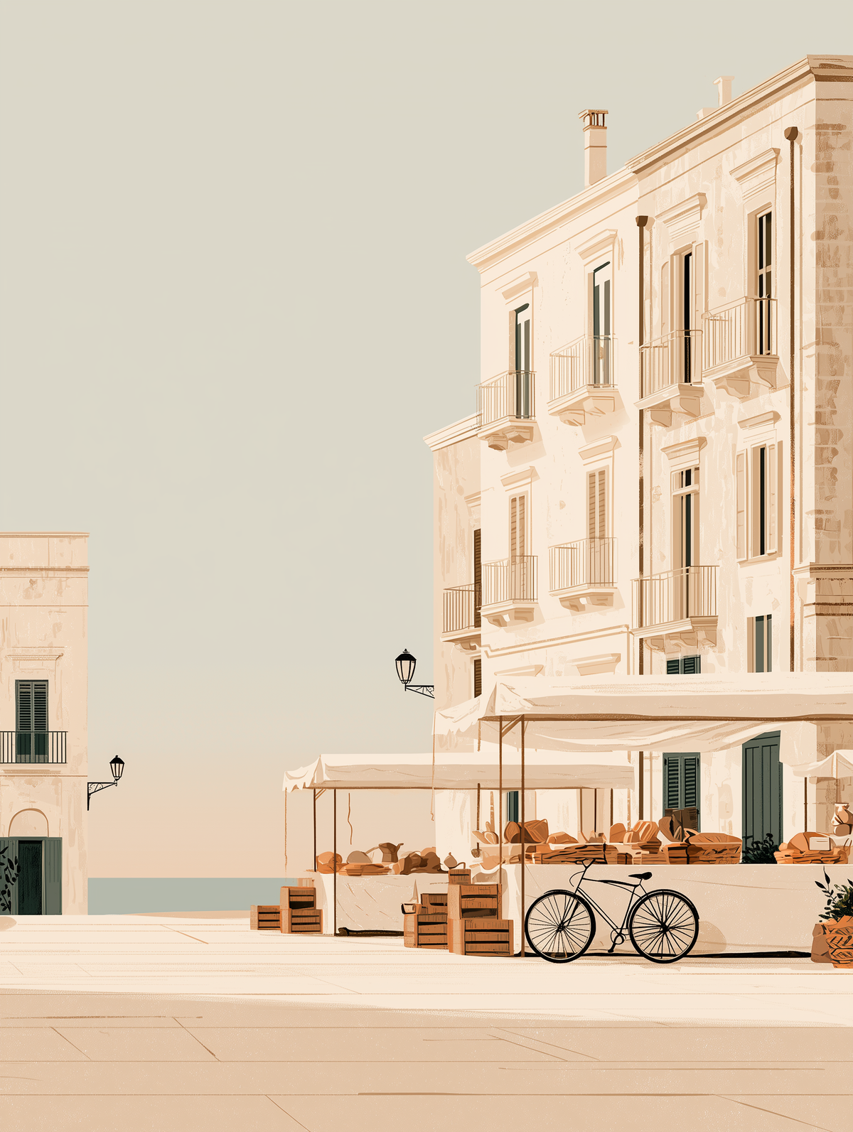 European Summer - Market Square