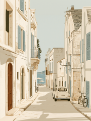 European Summer - Village Lane