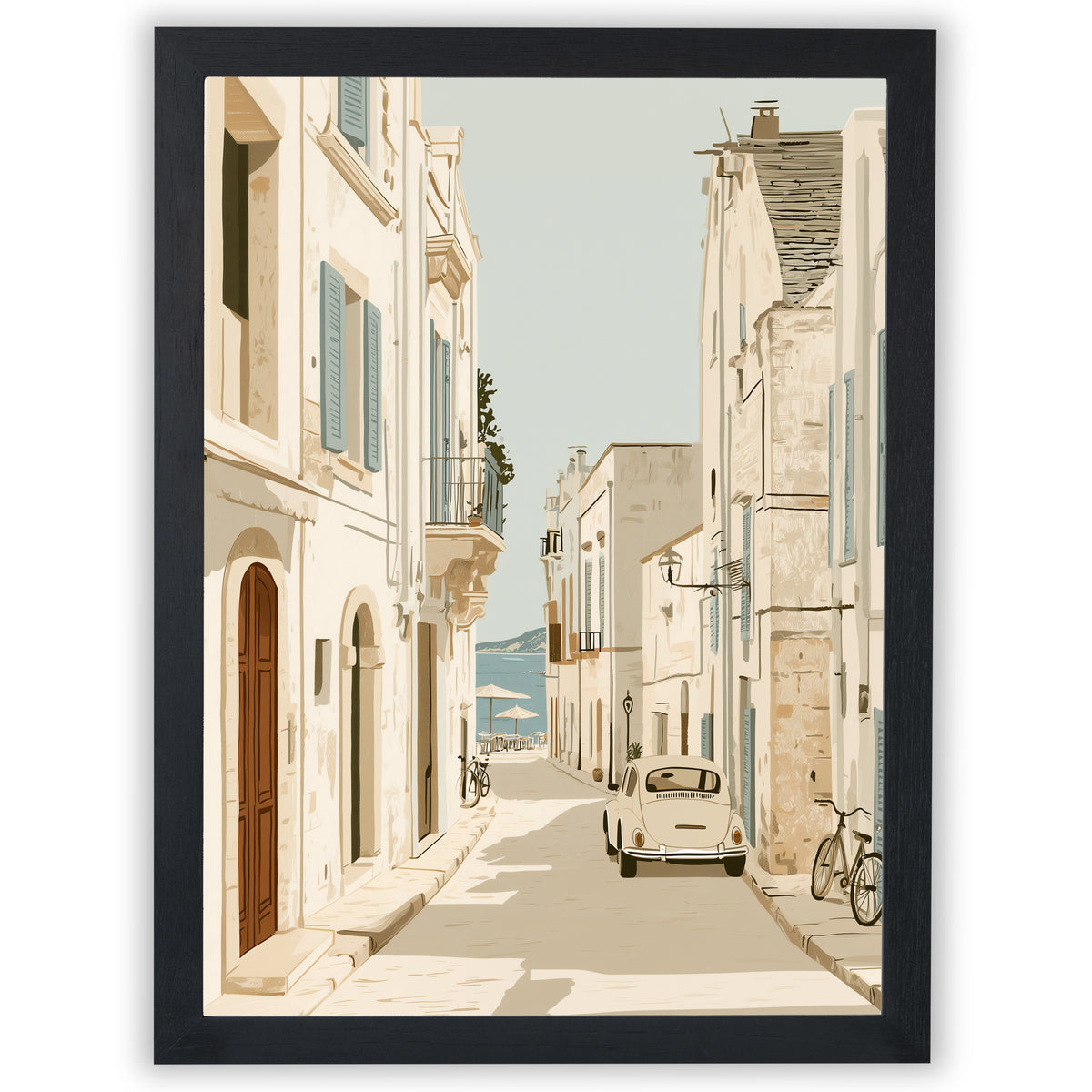 European Summer - Village Lane