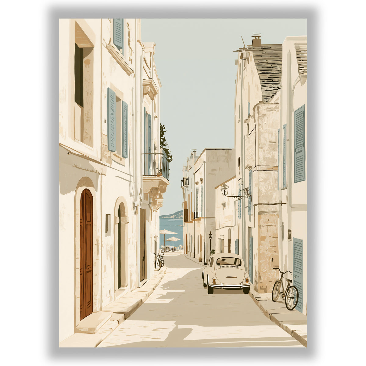 European Summer - Village Lane