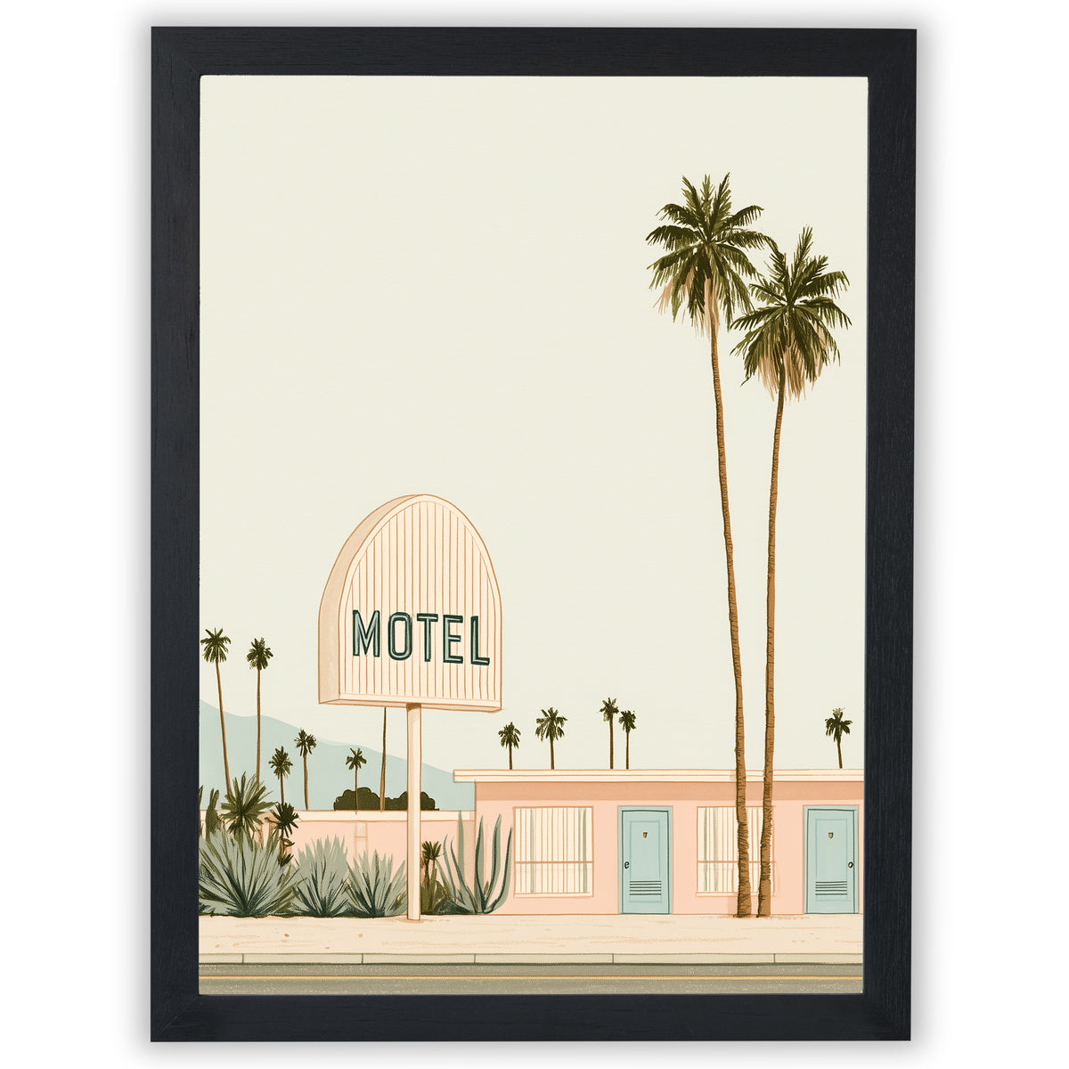 Motel Americana - Motel Sign