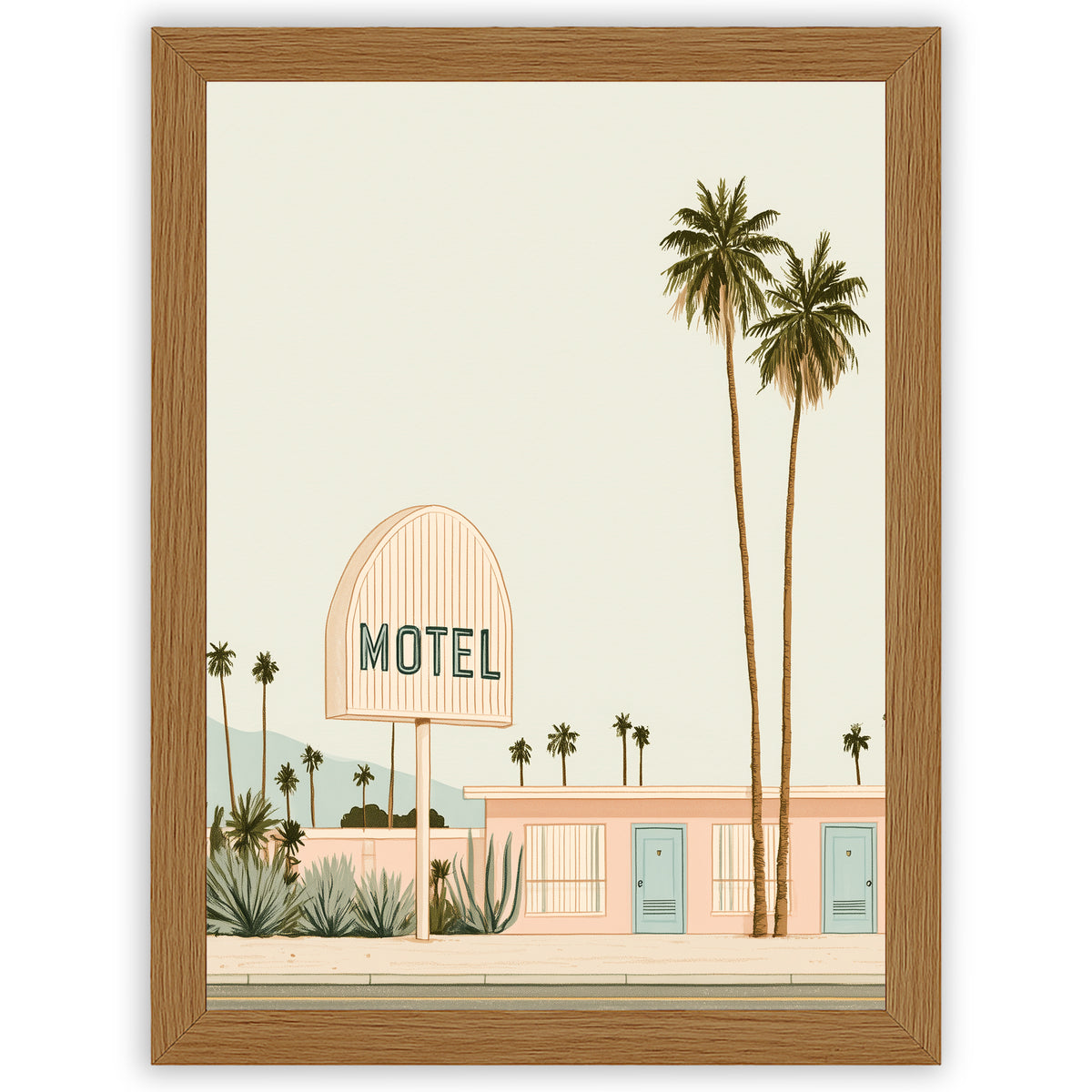 Motel Americana - Motel Sign