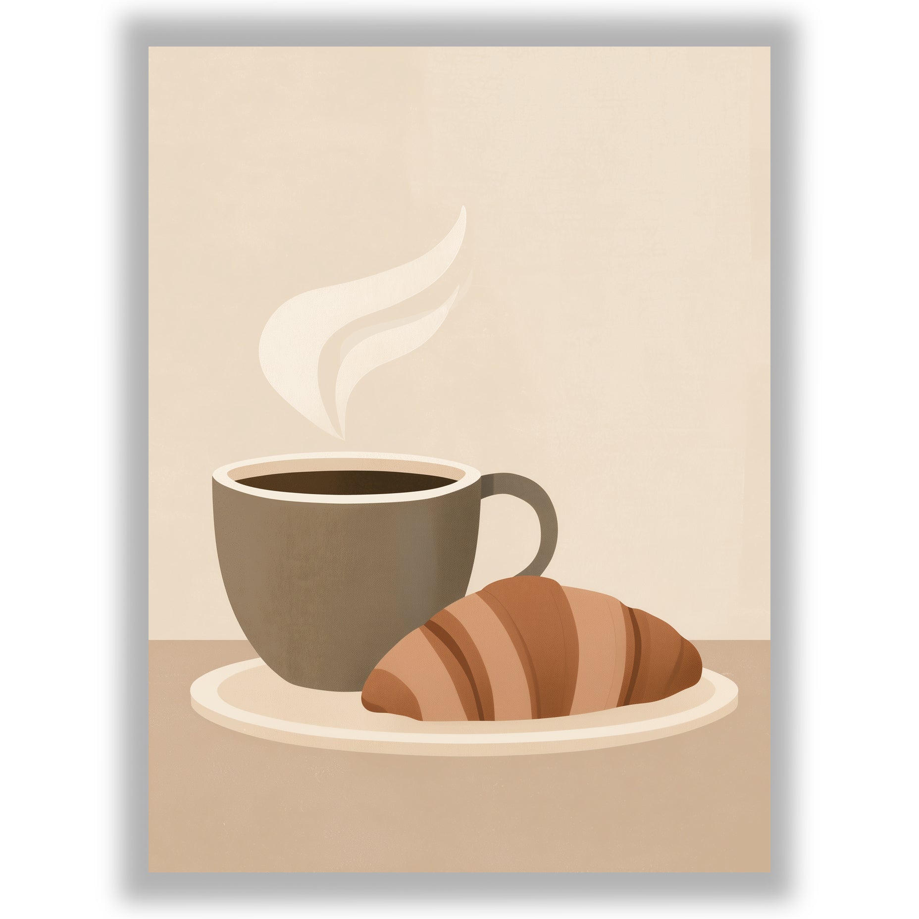 Café & Pantry - Coffee & Croissant