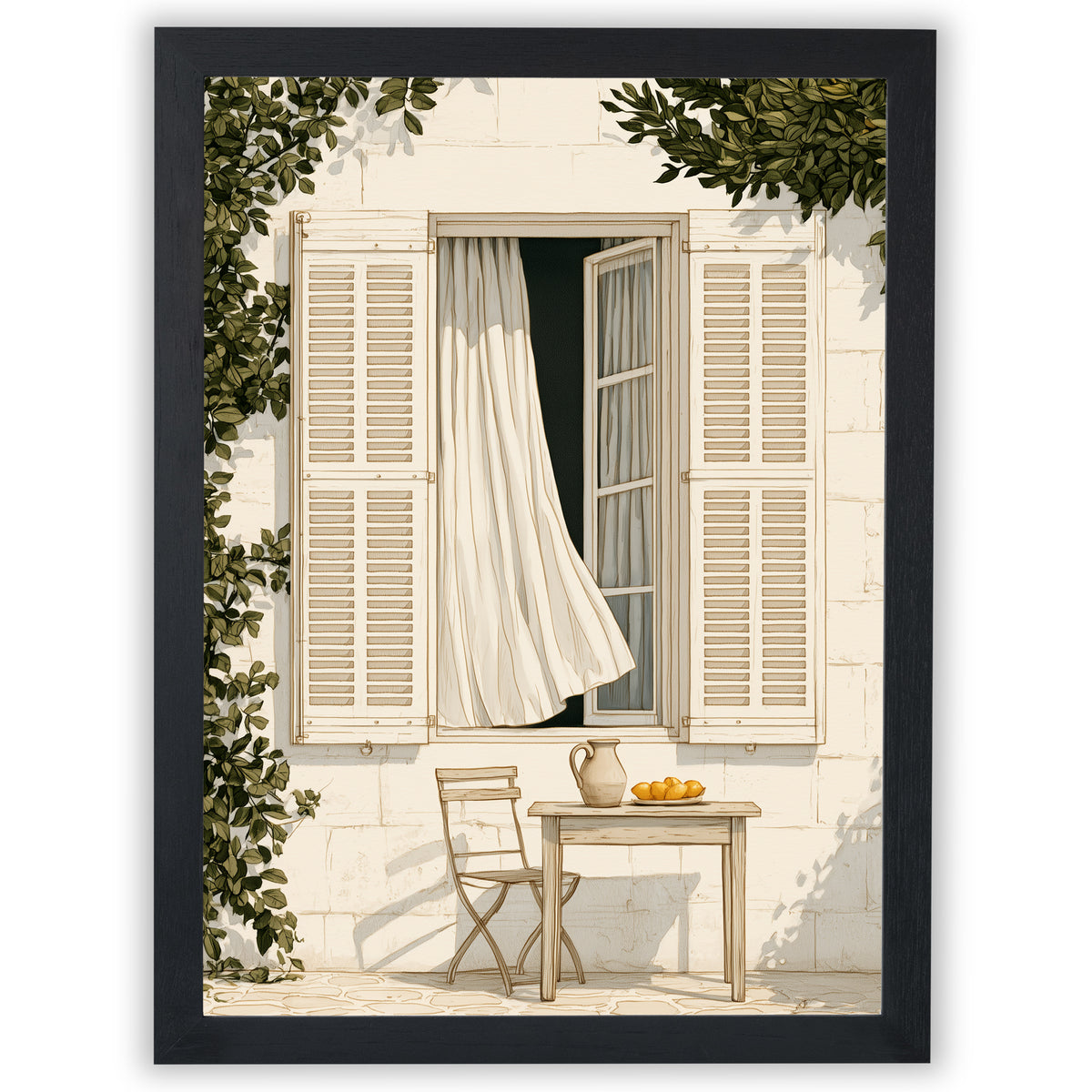 Mediterranean Days - Lemon Courtyard