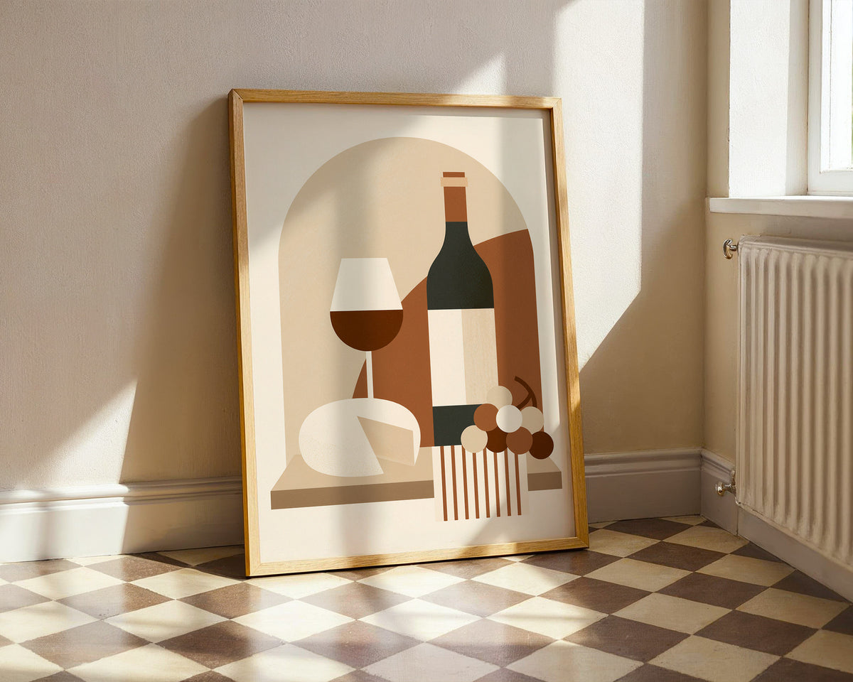 Café & Pantry | Set of 3 Kitchen Wall Art Prints
