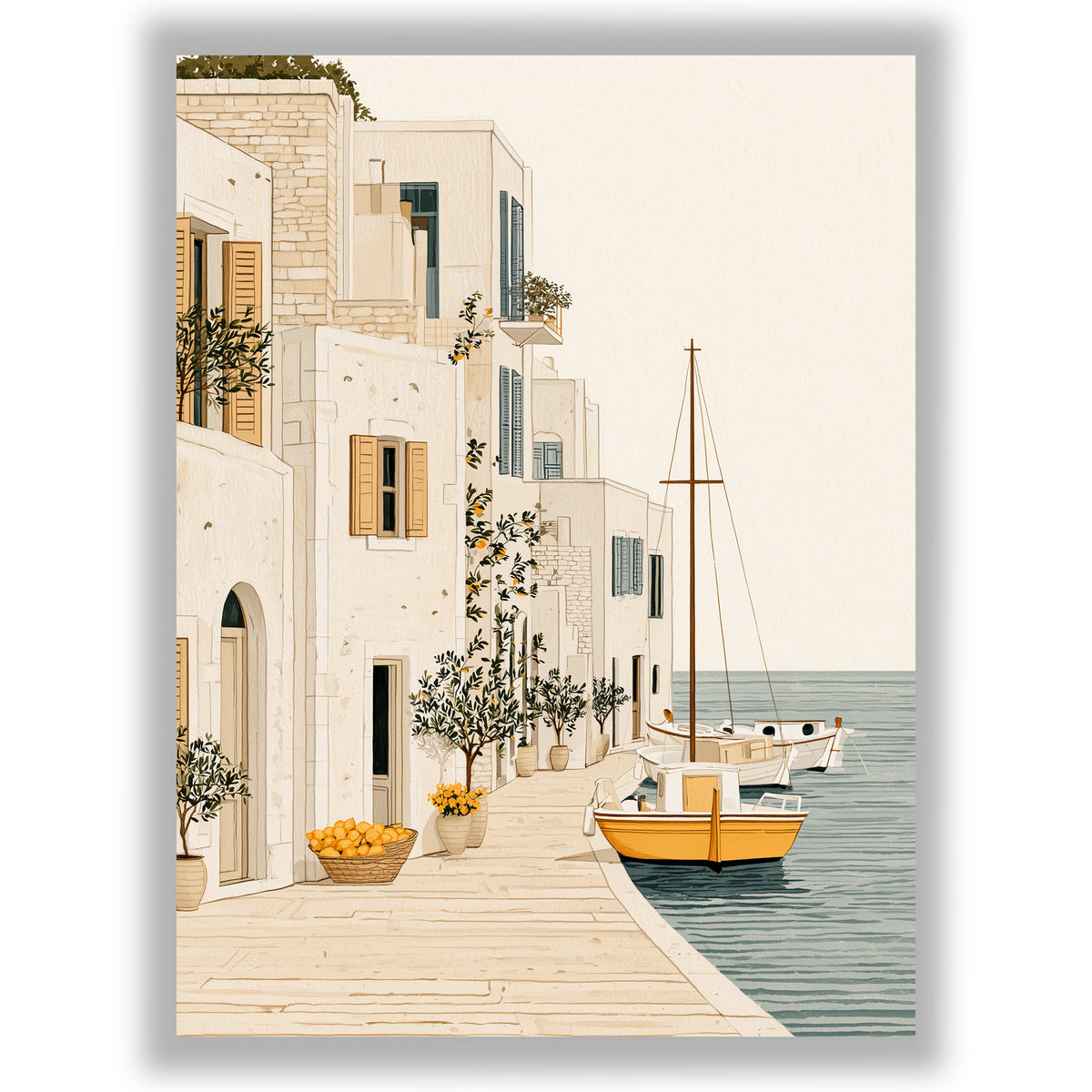 Mediterranean Days - Fishing Village