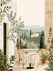 Tuscan Days - Morning Coffee