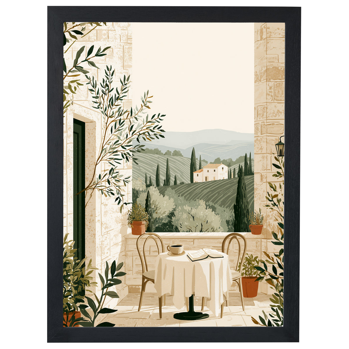 Tuscan Days - Morning Coffee
