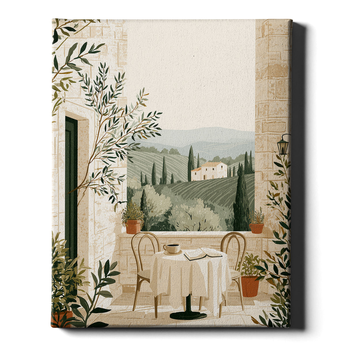 Tuscan Days - Morning Coffee