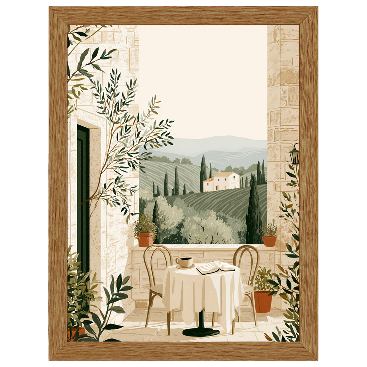 Tuscan Days - Morning Coffee