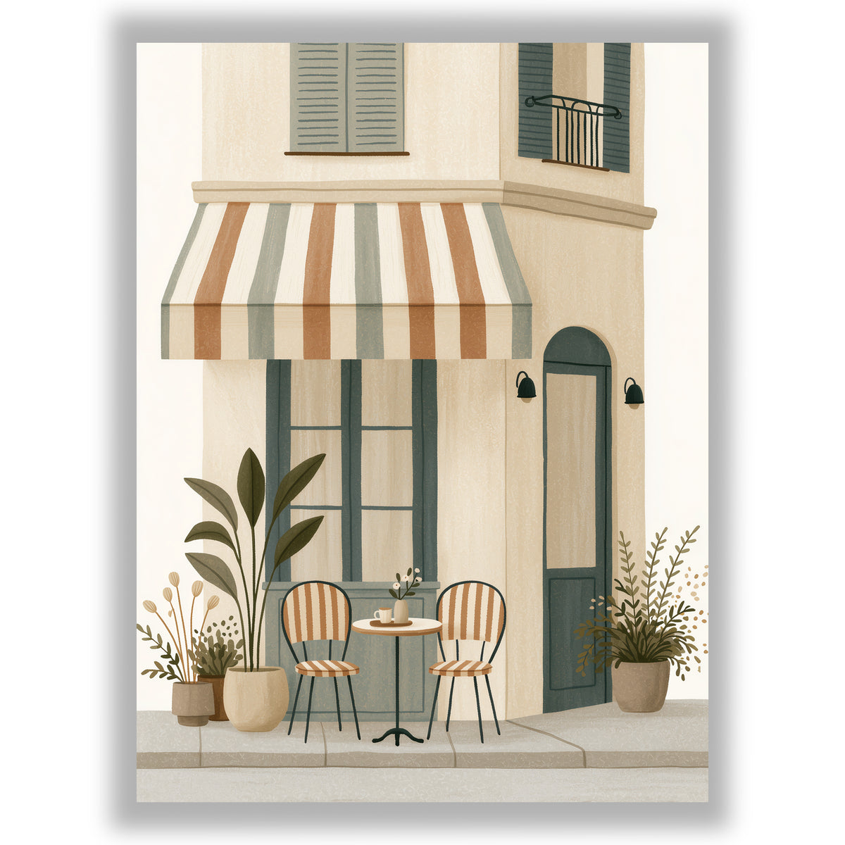 Quiet Streets | Set of 3 Parisian Wall Art Prints
