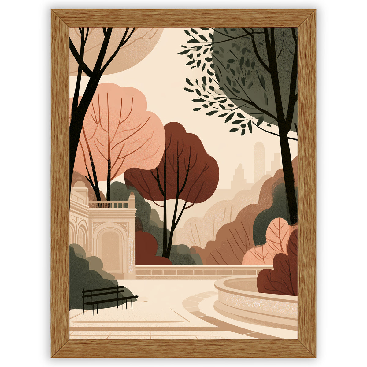 City in Bloom - Autumn Reverie