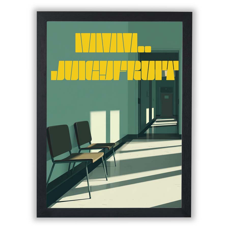 Cult Cinema – 'Mmm Juicyfruit' The Quiet Ward - Small - Unframed