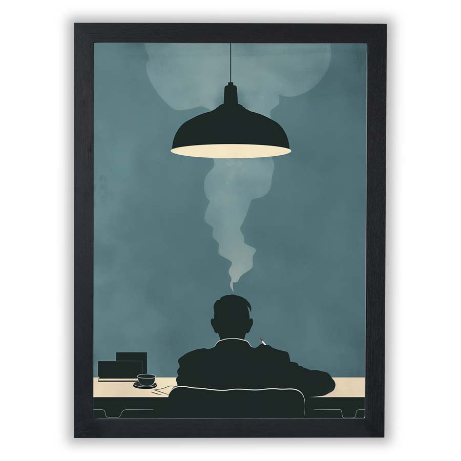 Cult Sci-Fi - The Man Who Watches - Small - Unframed