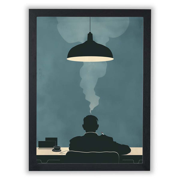 Cult Sci-Fi - The Man Who Watches - Small - Unframed
