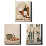 Café & Pantry | Set of 3 Kitchen Wall Art Prints