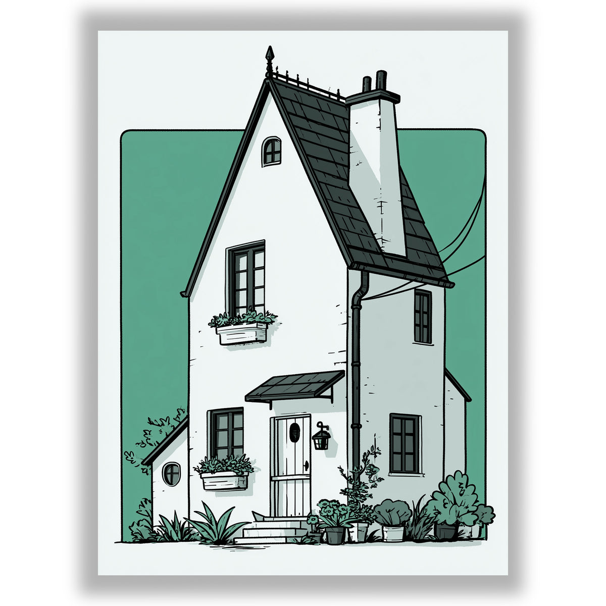 Coastal Town - Harbour Cottage