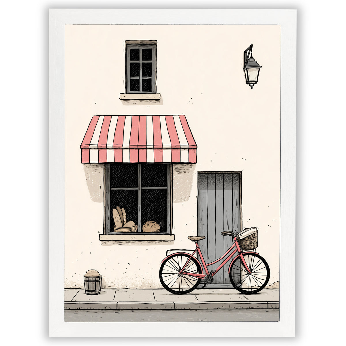 Quiet Corners – The Corner Bakery | Bakery Wall Art