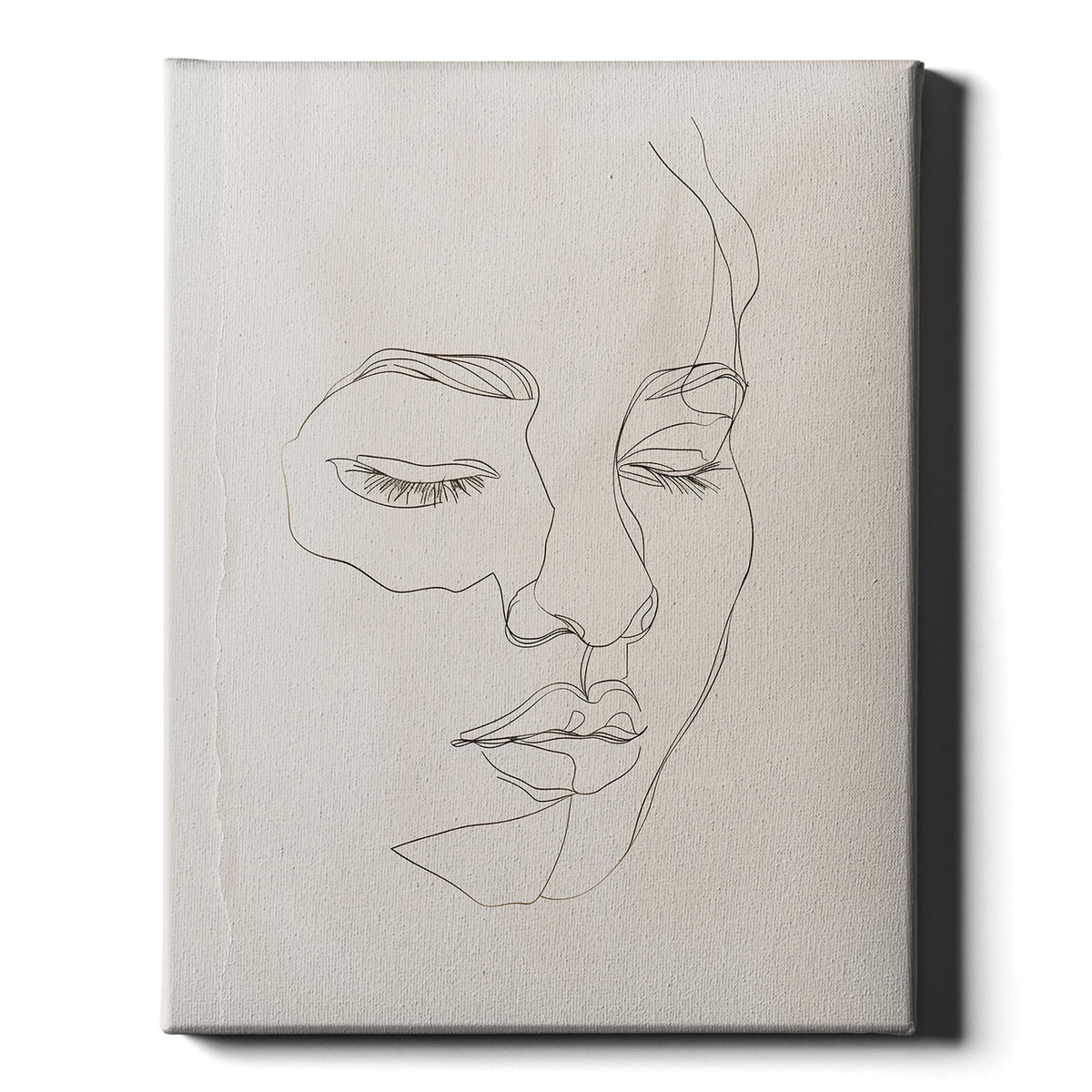 Minimal Muse – Quiet Reflection | Minimalist Line Art Print