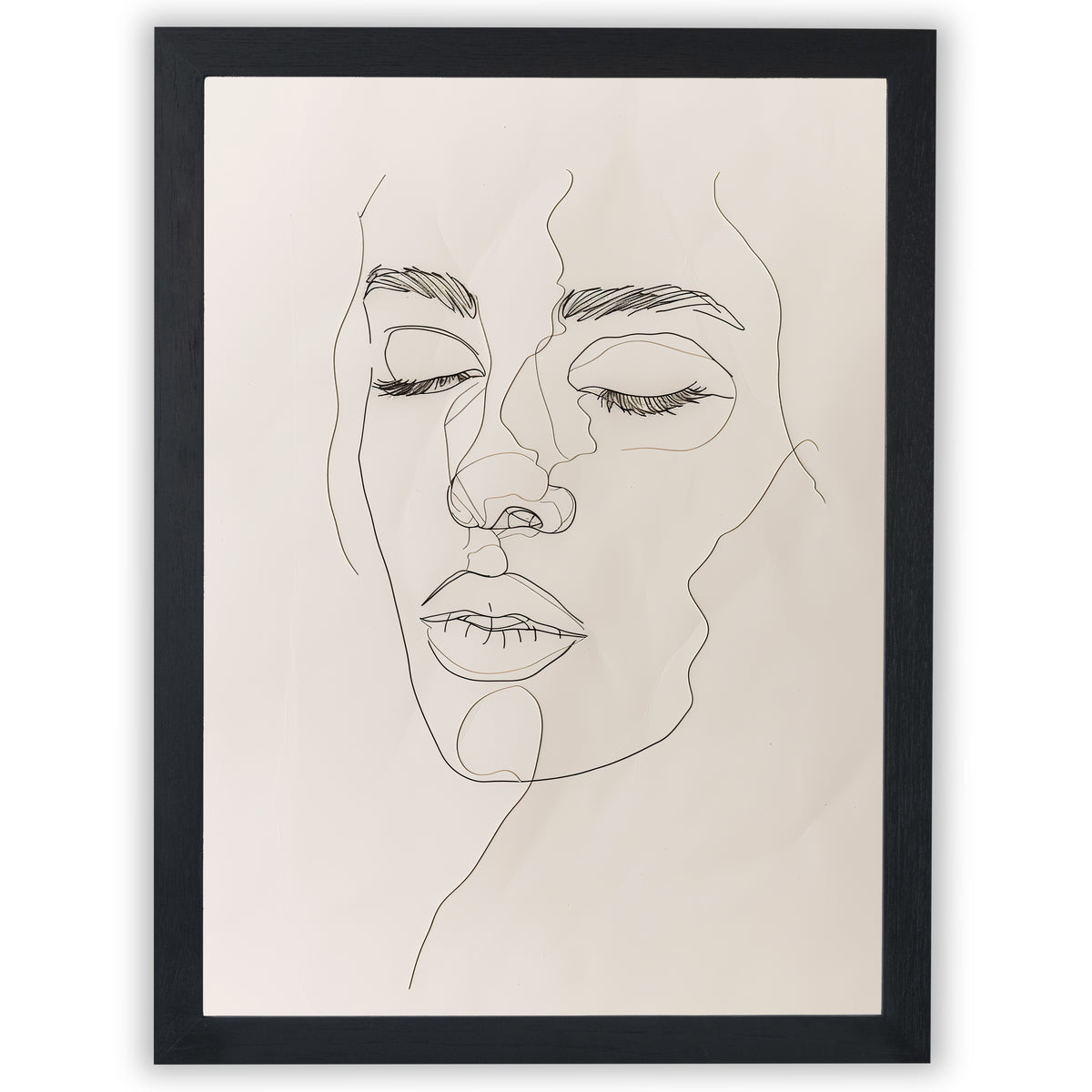 Minimal Muse – Inner Calm | Minimalist Line Art Print