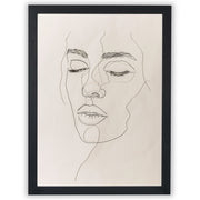 Minimal Muse – Inner Calm | Minimalist Line Art Print