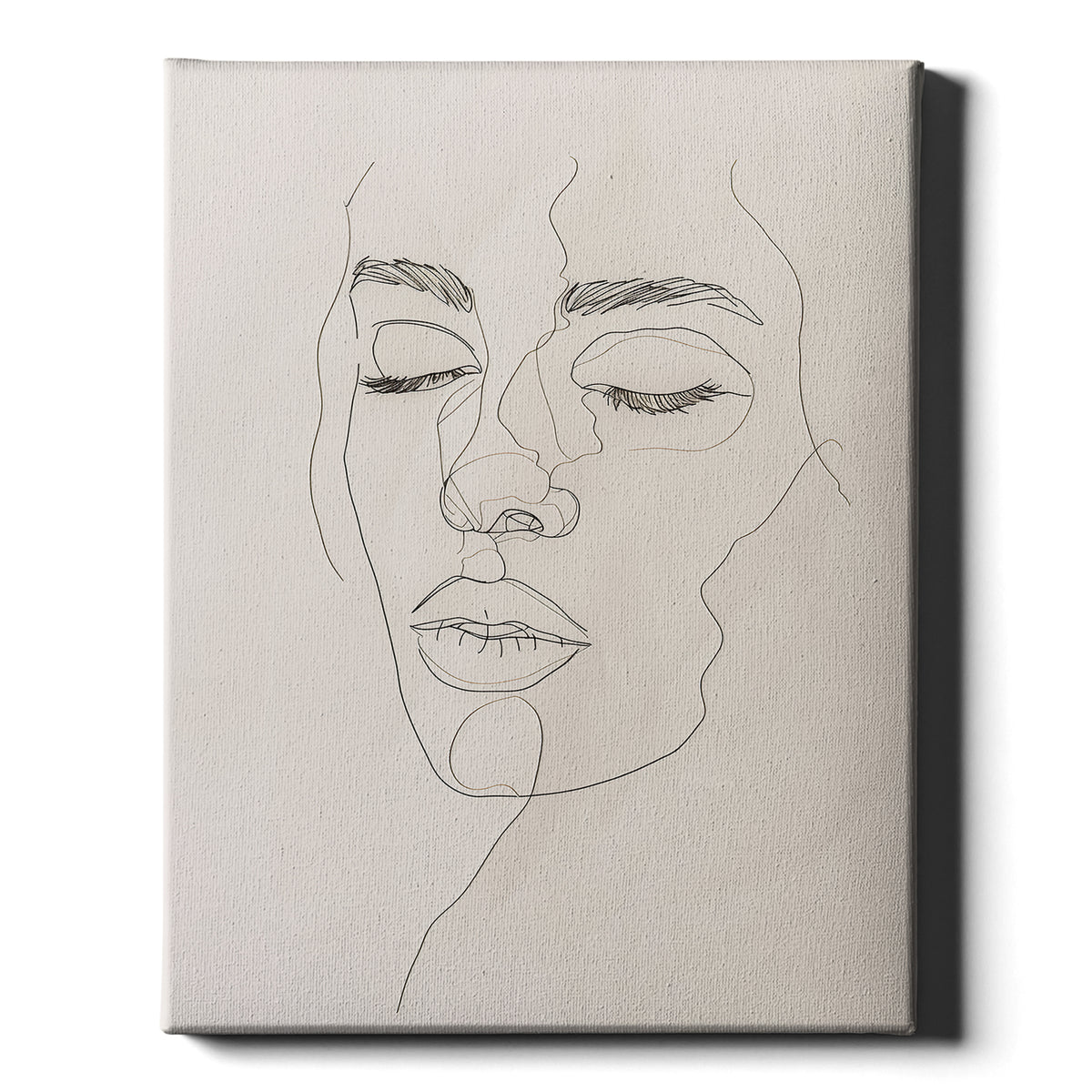 Minimal Muse – Inner Calm | Minimalist Line Art Print