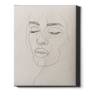 Minimal Muse – Inner Calm | Minimalist Line Art Print