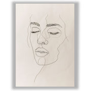 Minimal Muse – Inner Calm | Minimalist Line Art Print