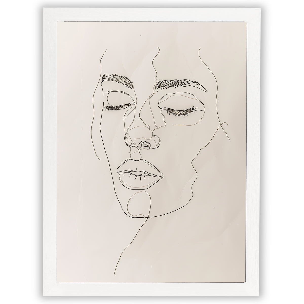 Minimal Muse – Inner Calm | Minimalist Line Art Print