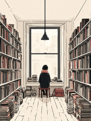 Between the Shelves – Window Seat