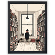 Between the Shelves – Window Seat