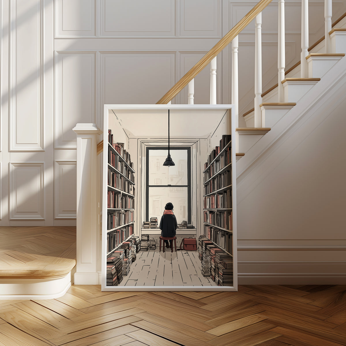 Between the Shelves – Window Seat