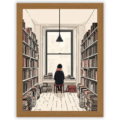 Between the Shelves – Window Seat