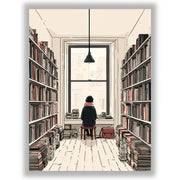 Between the Shelves – Window Seat