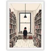 Between the Shelves – Window Seat
