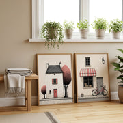 Quiet Corners | Set of 2 Illustrated Prints