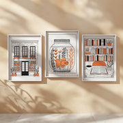 Ink & Orange | Set of 3 Illustration Prints