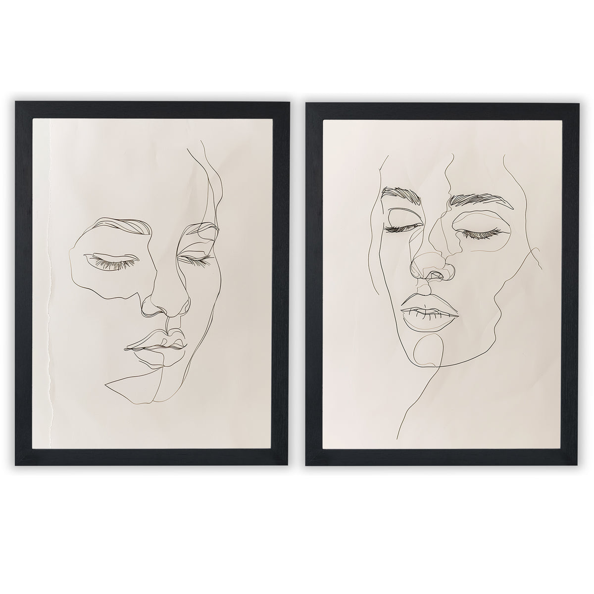 Minimal Muse | Set of 2 Line Art Prints