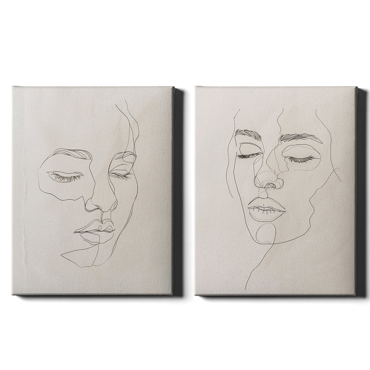 Minimal Muse | Set of 2 Line Art Prints