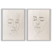 Minimal Muse | Set of 2 Line Art Prints