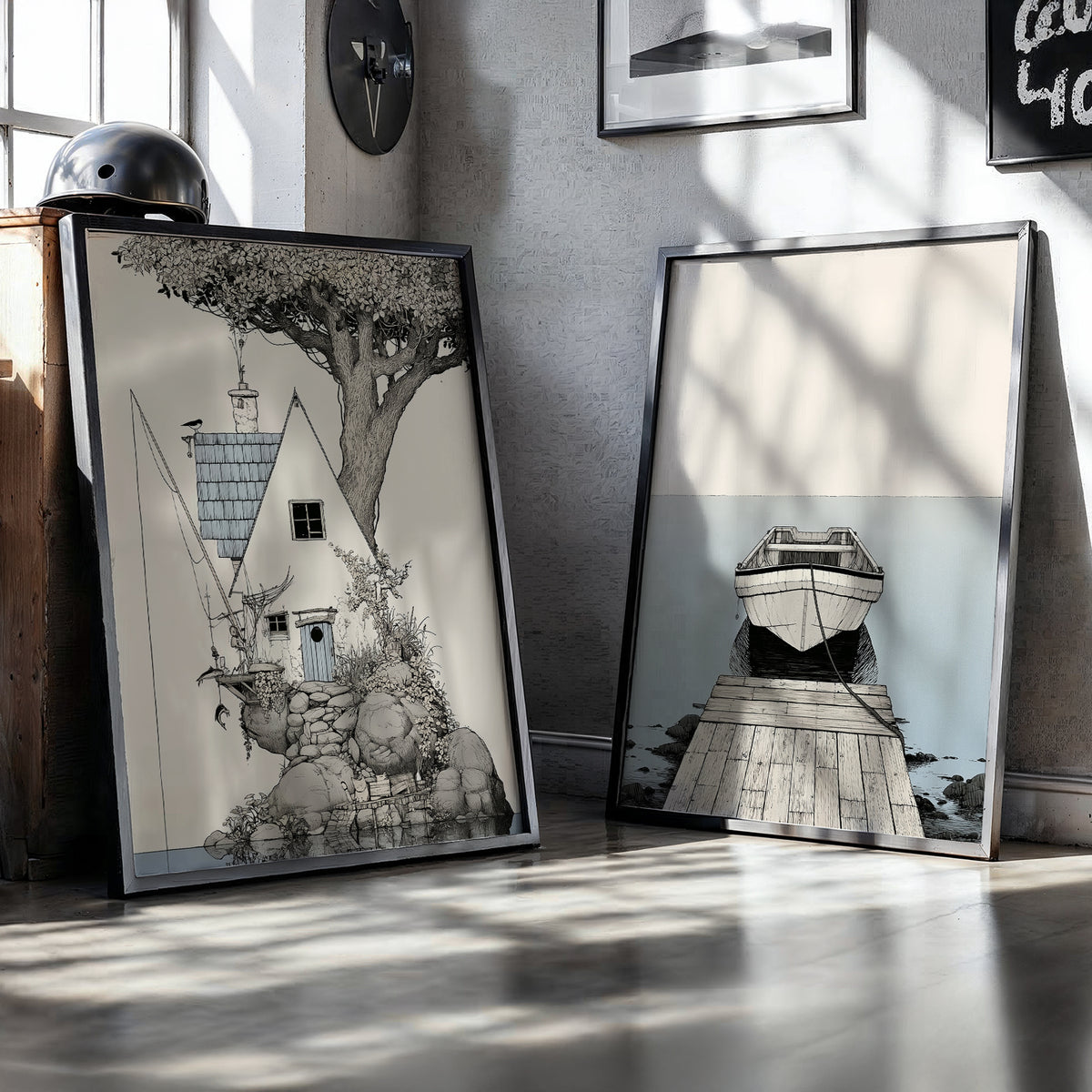 Tidal Stories | Set of 2 Coastal Prints