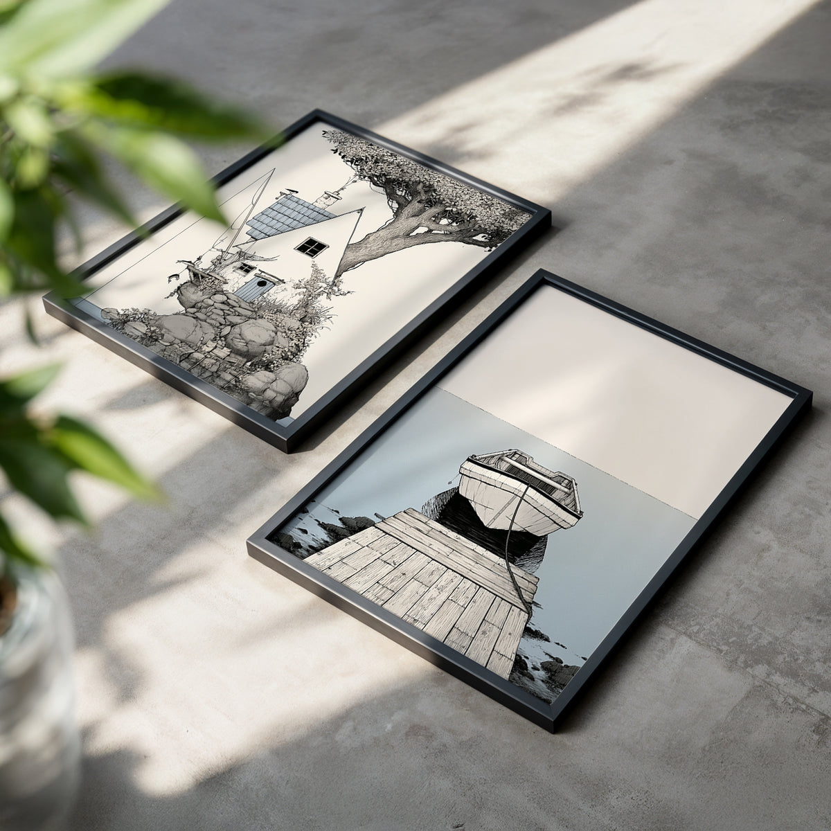 Tidal Stories | Set of 2 Coastal Prints