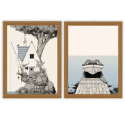 Tidal Stories | Set of 2 Coastal Prints