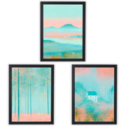 Blush Landscapes | Set of 3 Scenic Prints