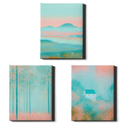 Blush Landscapes | Set of 3 Scenic Prints